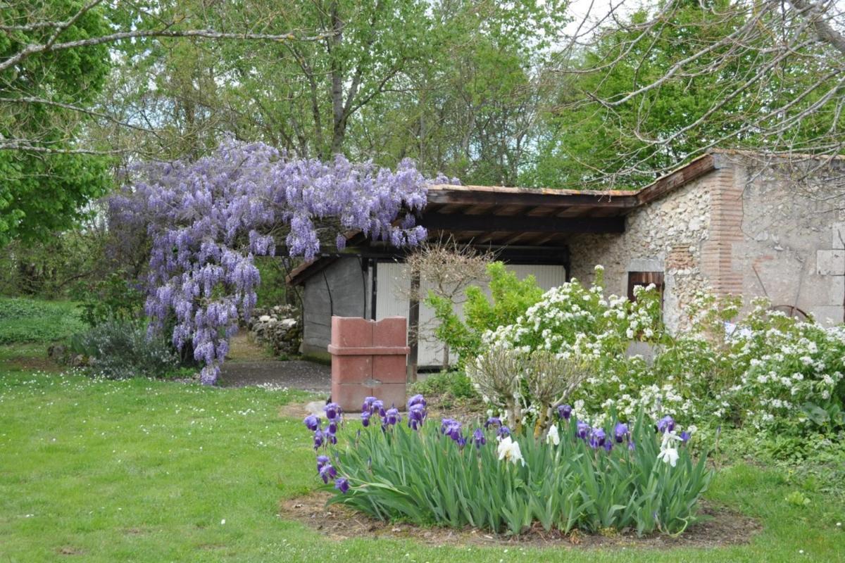 Les Glycines Villa Saint-Pierre-de-Buzet Eksteriør bilde